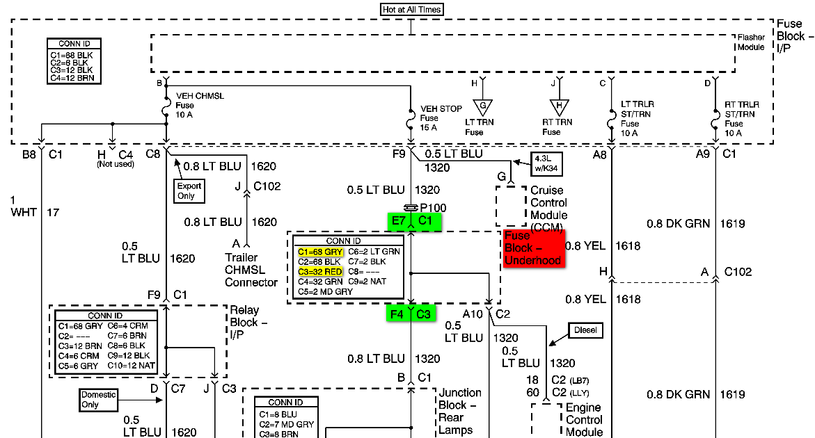 2001 Chevy Silverado Brake Wiring Diagram