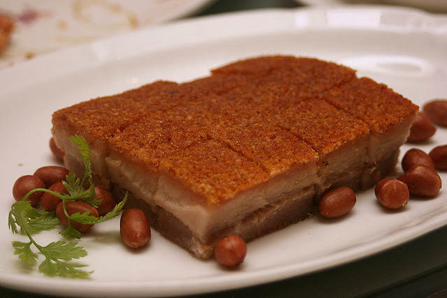 Roast pork - a staple at Chinese restaurants