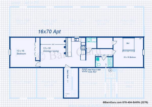 Horse Barn Plans With Loft Apartment