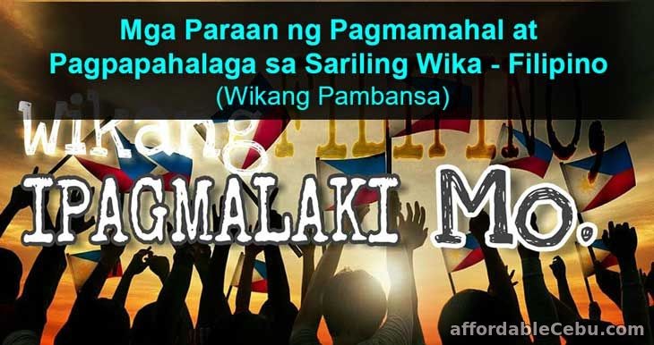 Paano Mo Mapapahalagahan Ang Iyong Wika Relihiyon At Lahi/pangkat