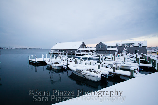 Edgartown News, spring snow, sara piazza photography
