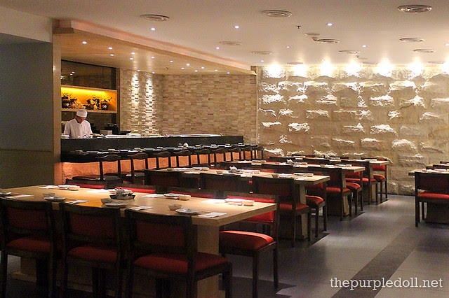 WAFU Dining Area and Sushi Bar