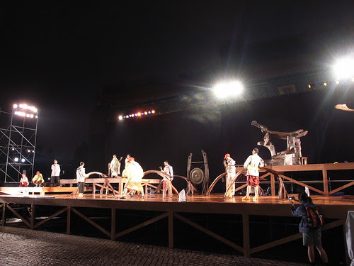 優人神鼓20週年:活動前一天的排演