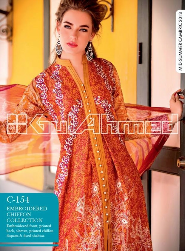 Mid-Summer-Cambric-Collection-2014-Gul-Ahmed-Printed-Embroidered-Fashionable-Dress-for-Girls-Women-25 Mid-Summer-Cambric-Collection-2013-Gul-Ahmed-Printed-Embroidered-Fashionable-Dress-for-Girls-Women-25