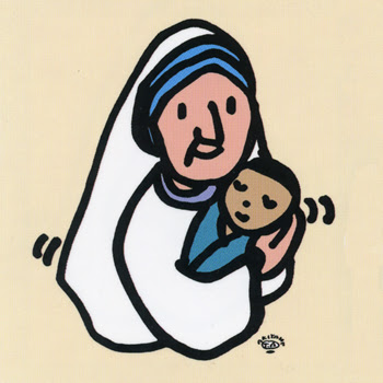 マザー テレサ イラスト 無料の印刷可能なイラスト素材