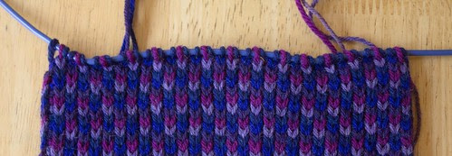 Knit Flix: My first Brioche on the needles