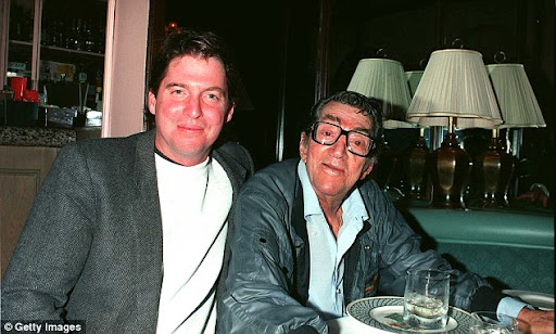 The last ten years of Ricci's career were devoted to a tribute show for his father (pictured right with his son in the 1990s), which included songs and a Q&A session