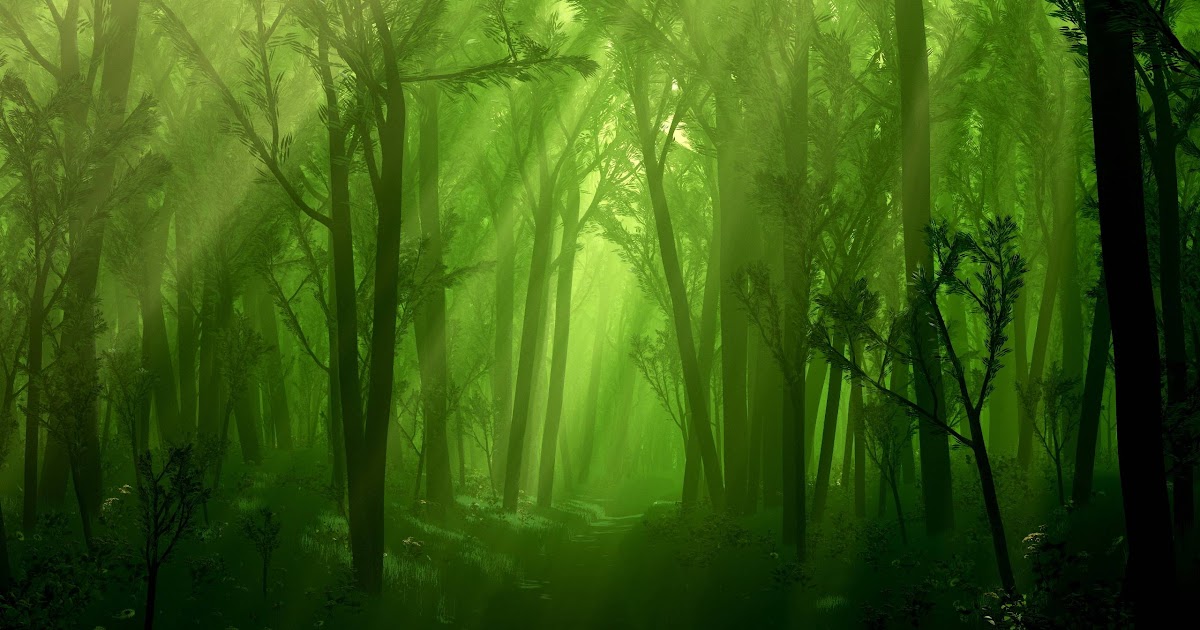 Download Animated Forest Desktop Wallpaper