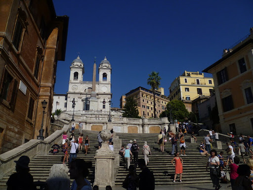Италия, Рим - Испанская лестница (Italy, Rome - The Spanish Step).