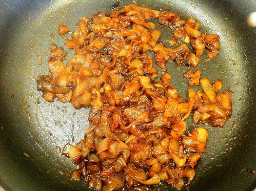 Onions Absorbing White Wine