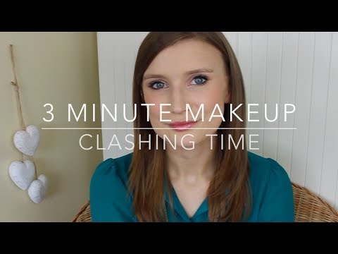 Clashing Time talks 3 Minute Makeup