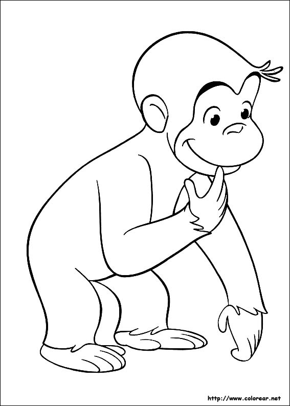 Arriba Dibujos De Jorge El Curioso Para Colorear Imagenes Para