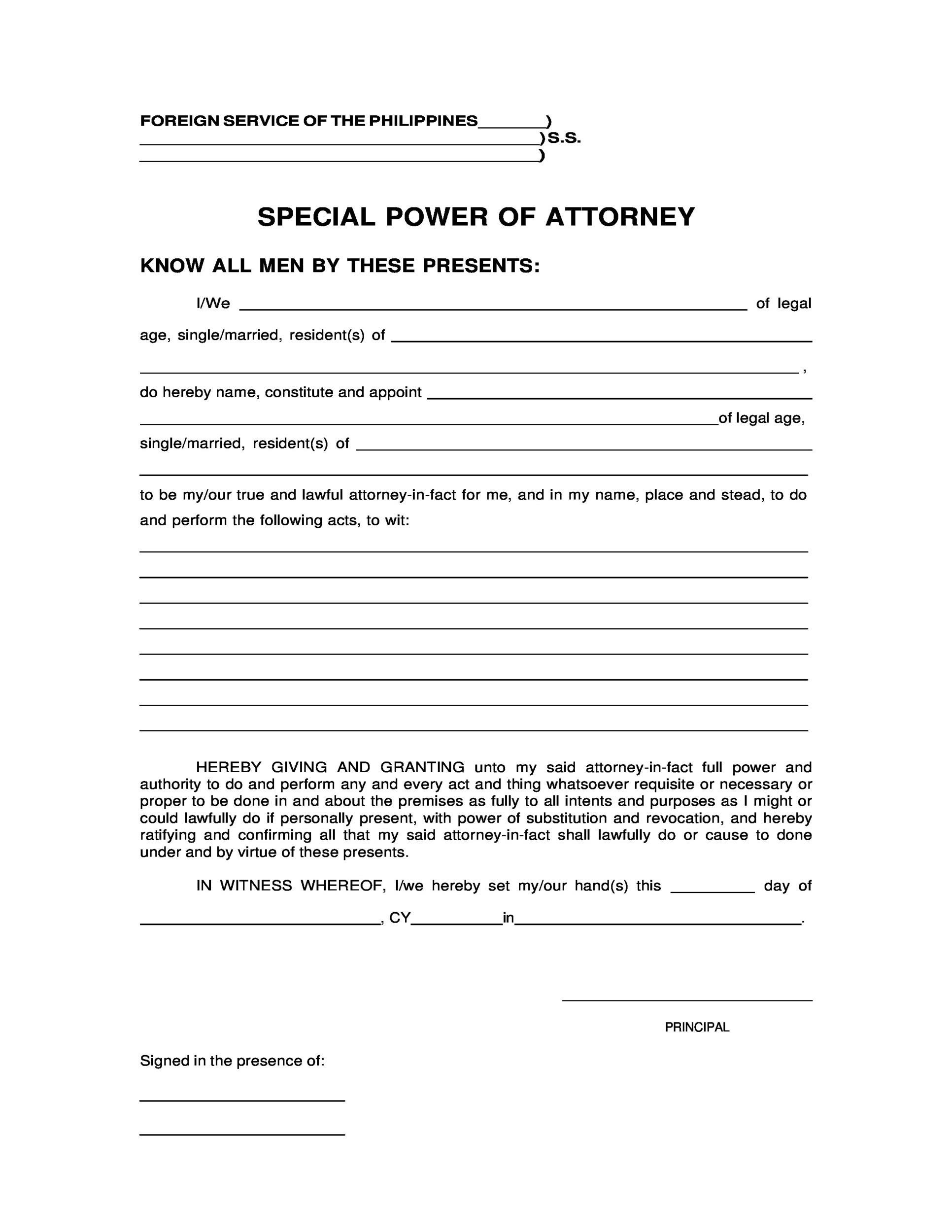 Va Power Of Attorney Forms Free Printable Virginia Power Of Attorney