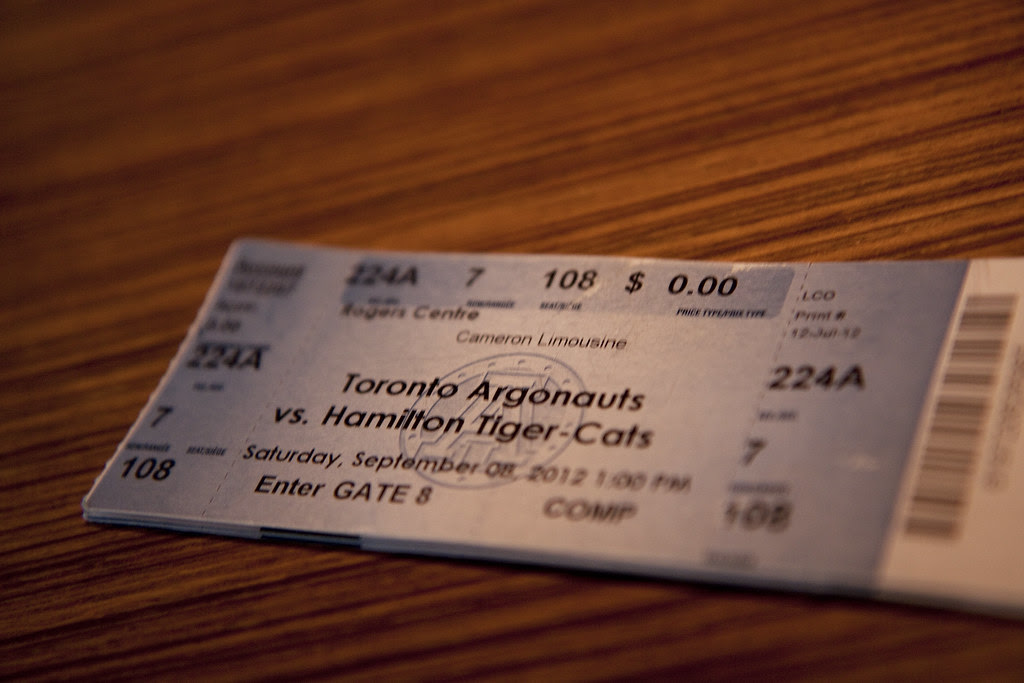 argos ticket