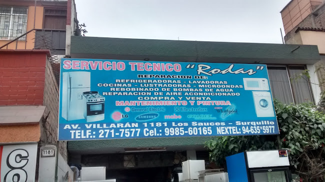 Opiniones de Servicio Técnico Rodas en Surquillo - Tienda de electrodomésticos