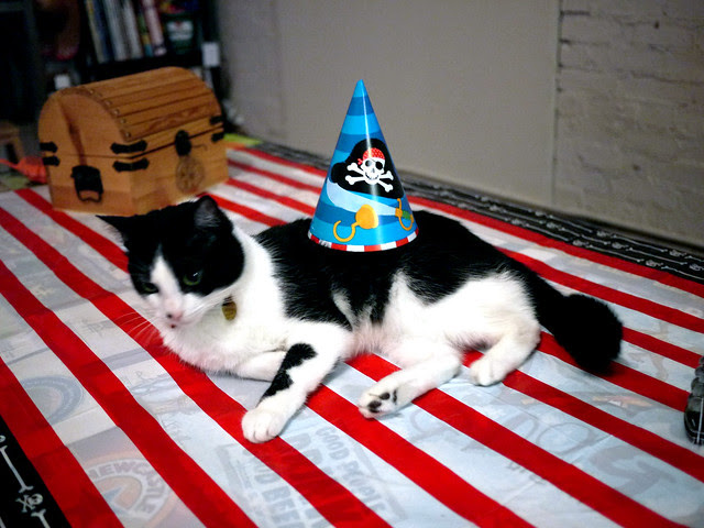 Kitty's pirate party