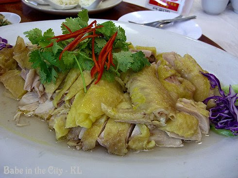 Steamed Yim Kai (Capon or Castrated Chicken)