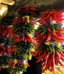 This Feb. 11, 2013 photo shows chili peppers.
