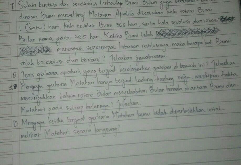 Jawaban Bahasa Indonesia Kelas 7 Halaman 176 Ilmu Soal
