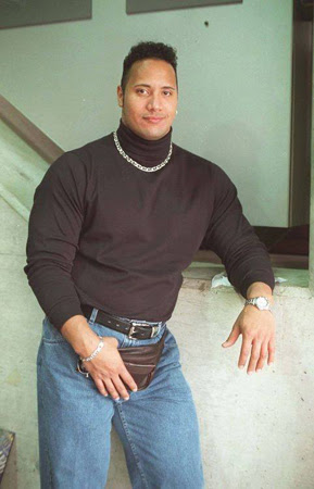 Dwayne Johnson | The Rock | fannypack | Tacky Harper's Cryptic Clues