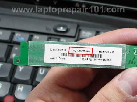 Inverter FRU part number Inverter FRU part number