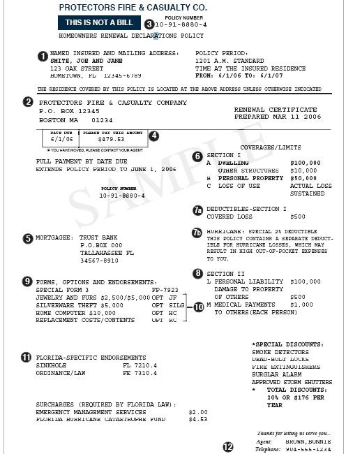 Esurance Declaration Page | Affordable Car Insurance