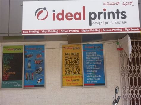 IDEAL PRINTS (Design, Print, Signage) Top In Bangalore IDEAL PRINTS (Design, Print, Signage) Top In Bangalore