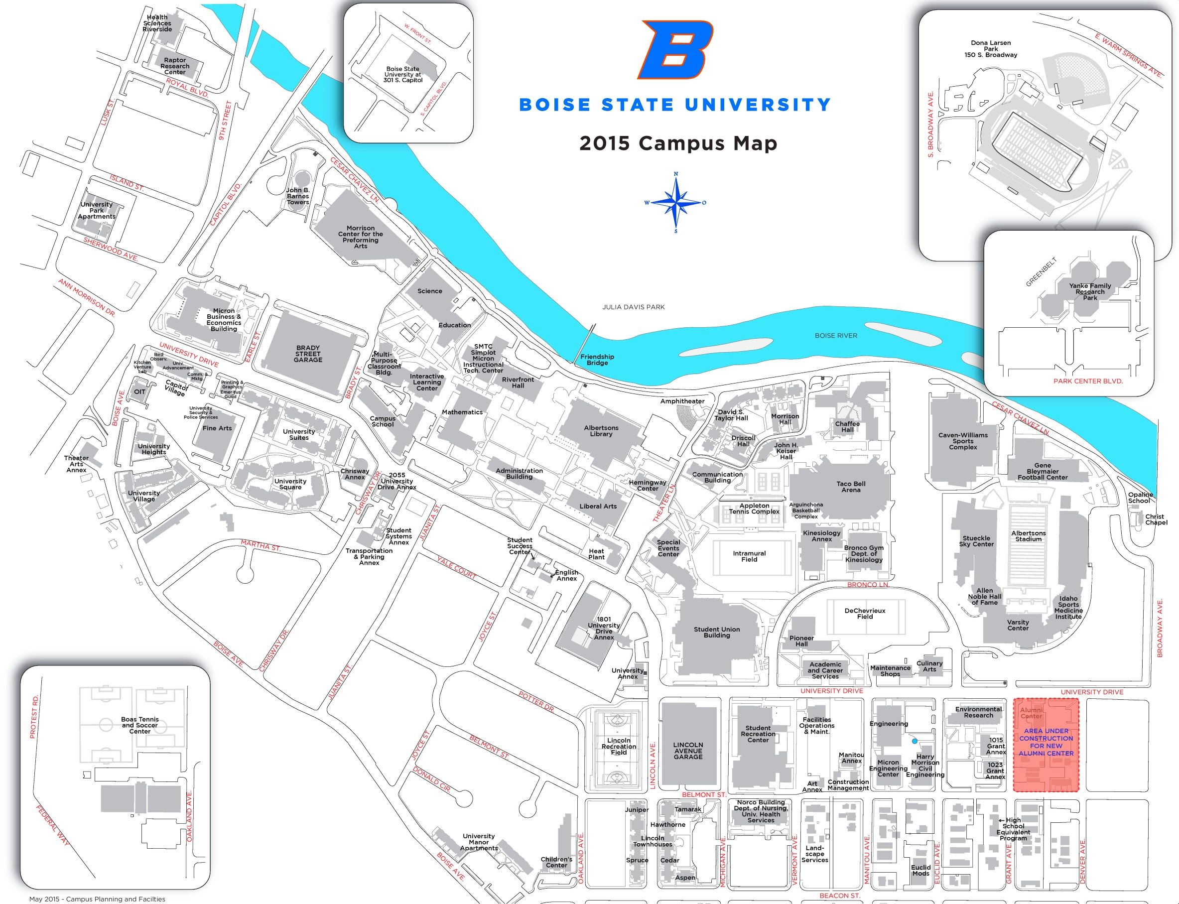 Bsu Map Of Campus Zip Code Map