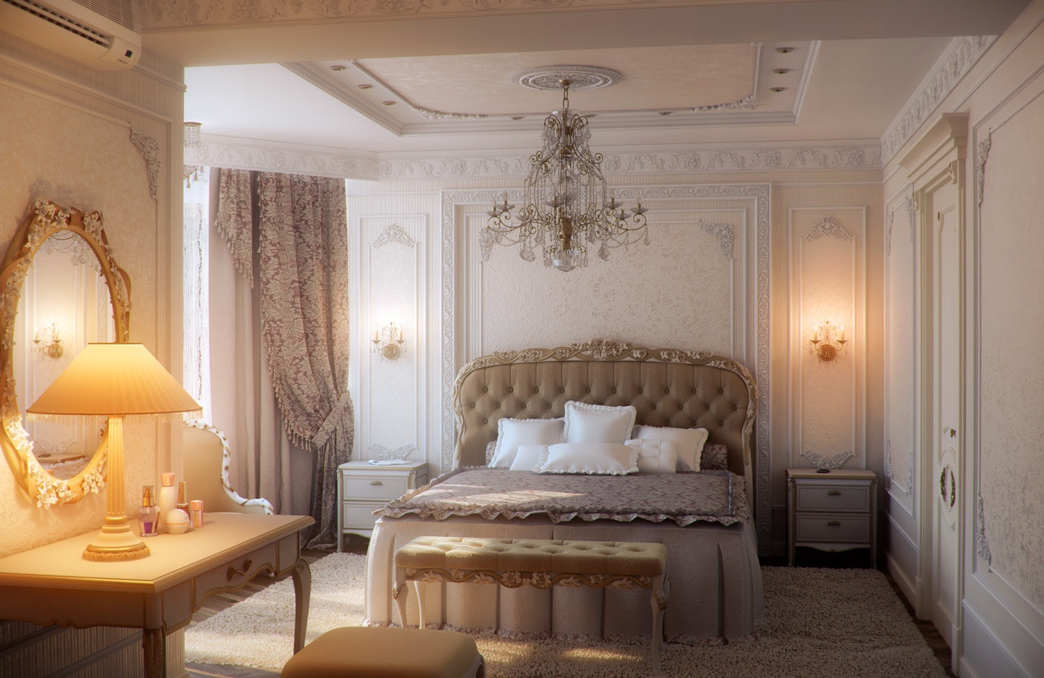 Bedrooms with Traditional Elegance