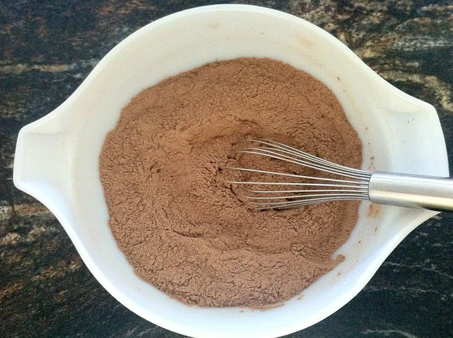 Dry Ingredients Whisked Together