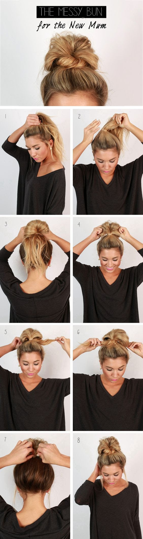 Short Hair Messy Bun Tutorial This content is imported from youtube. short hair messy bun tutorial