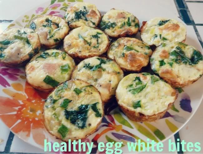 La Petite Fashionista: LPF Cooks: Healthy Egg White Bites