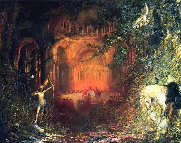 Parsifal And The Knights Of The Holy Grail
