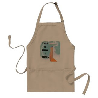 Funny This is How I Roll Paint Roller Apron