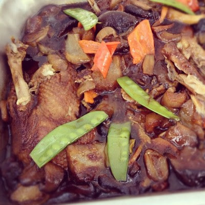 Braised duck. #lunch  (Taken with Instagram)