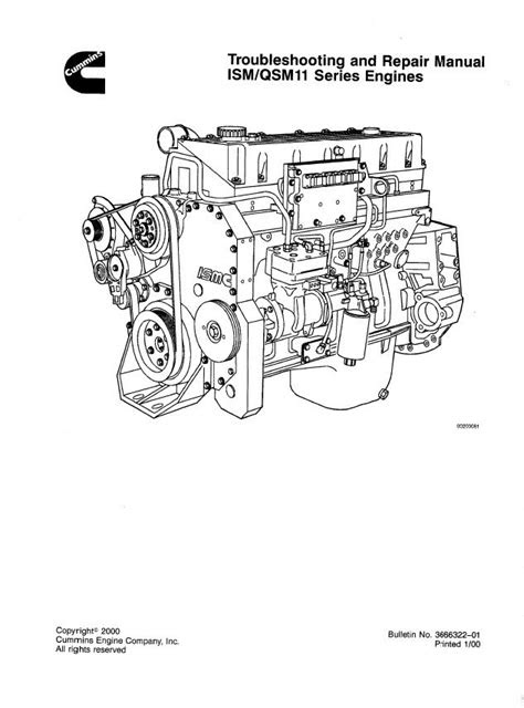 Cummins ISM / QSM11 Series Engines Repair Manual PDF