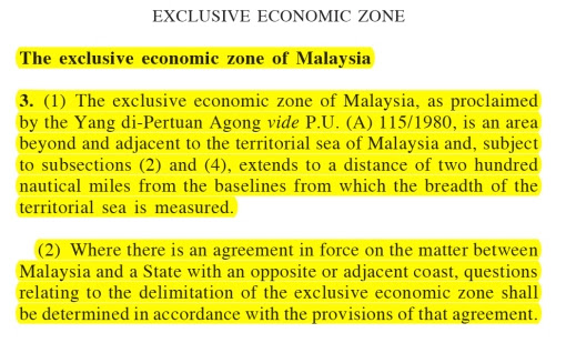 EEZ Act - Distance
