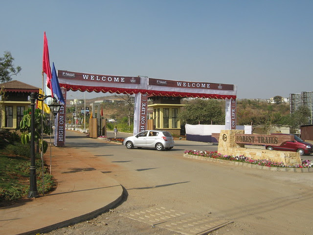 Paranjape Schemes' Forest Trails Township of Independent Bungalows, 2 BHK & 3 BHK Premium Apartments, 1 BHK & 2 BHK Smart Homes, near Manas Lake, on Paud Road, at Bhugaon, Pune 411 042, on 19th February 2012