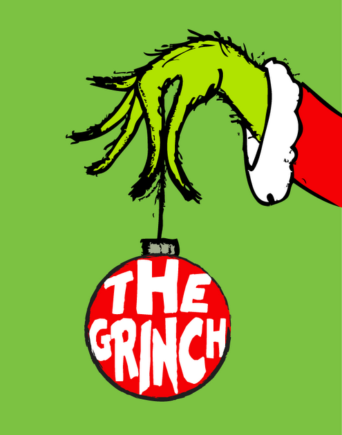 Grinch Hand Coloring Page - coloring pages