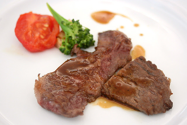 Kagoshima Wagyu: Grilled Minute Steak with Kagoshima Vegetables