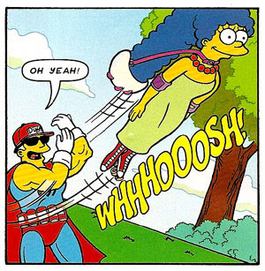 Hey, shouldn't the one BEING thrown be the one who like beer? Fastball Special!