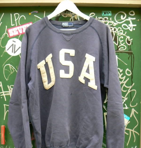 ZONE7STYLE: Vintage Ralph Lauren Polo USA Sweatshirt