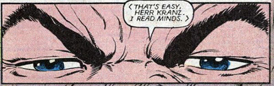 'Also, I train caterpillars to crawl on my face.' Uncanny X-Men #161