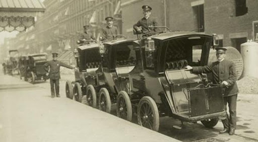 Image result for electric taxi nyc 1900