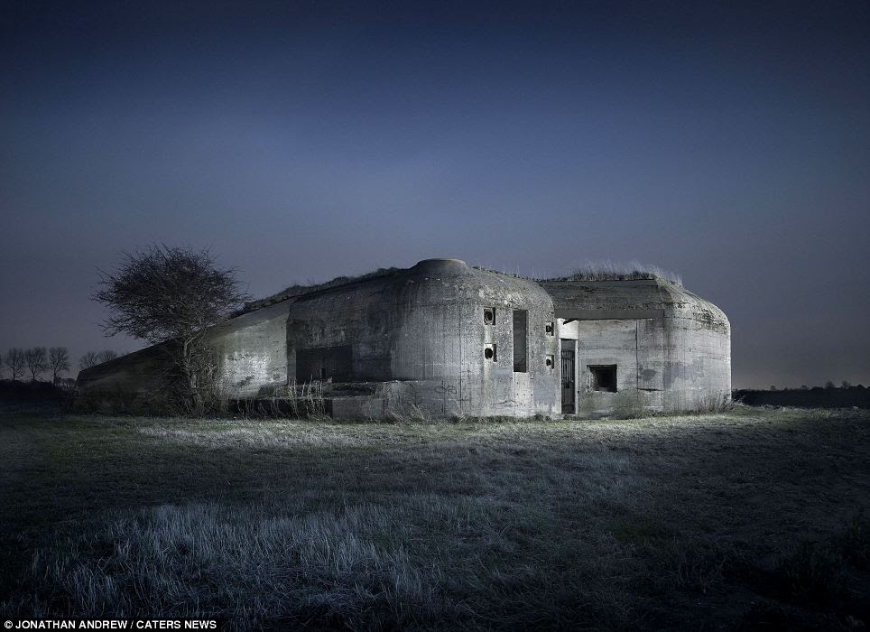 The Military Casemate Type 623, West of Koudekerke, Netherlands: the Atlantic Wall was begun in 1942, following the devastating raid by British commandos which destroyed the dry dock at St Nazaire, and strengthened in 1944