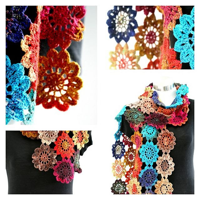 Japanese Flower, free pattern by Grace Ann. | Free Patterns from…