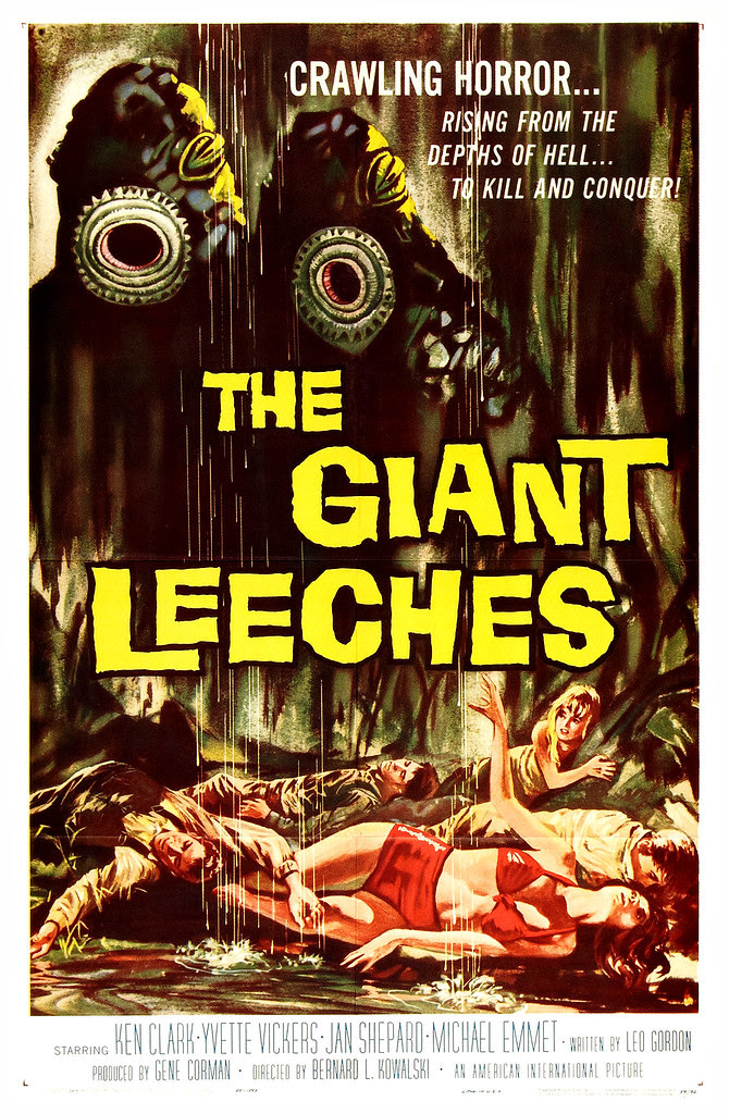 The Giant Leeches (American International, 1959) One Sheet