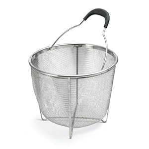 Amazon.com: Polder Strainer/Steamer Basket, Stainless Steel