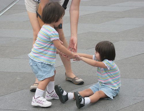 When you falter, someone will pick you up
