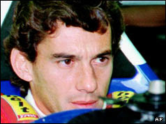 Ayrton Senna em Ímola em 01.05.1994